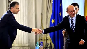 Băsescu: Îi spun lui Geoană, în turul doi, că eu sigur nu mai sunt comunist