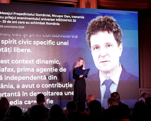 MEDIA Nicușor Dan, mesaj la Gala MEDIAFAX 35: Un adevărat reper pe piața media din România