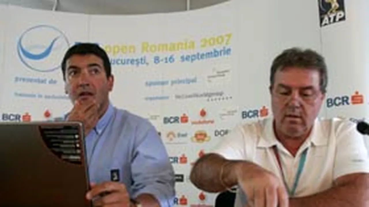 Tabloul principal de simplu la BCR Open România