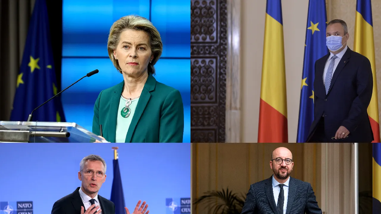 Nicolae Ciucă merge la Bruxelles. Premierul va avea întâlniri cu liderii UE şi NATO