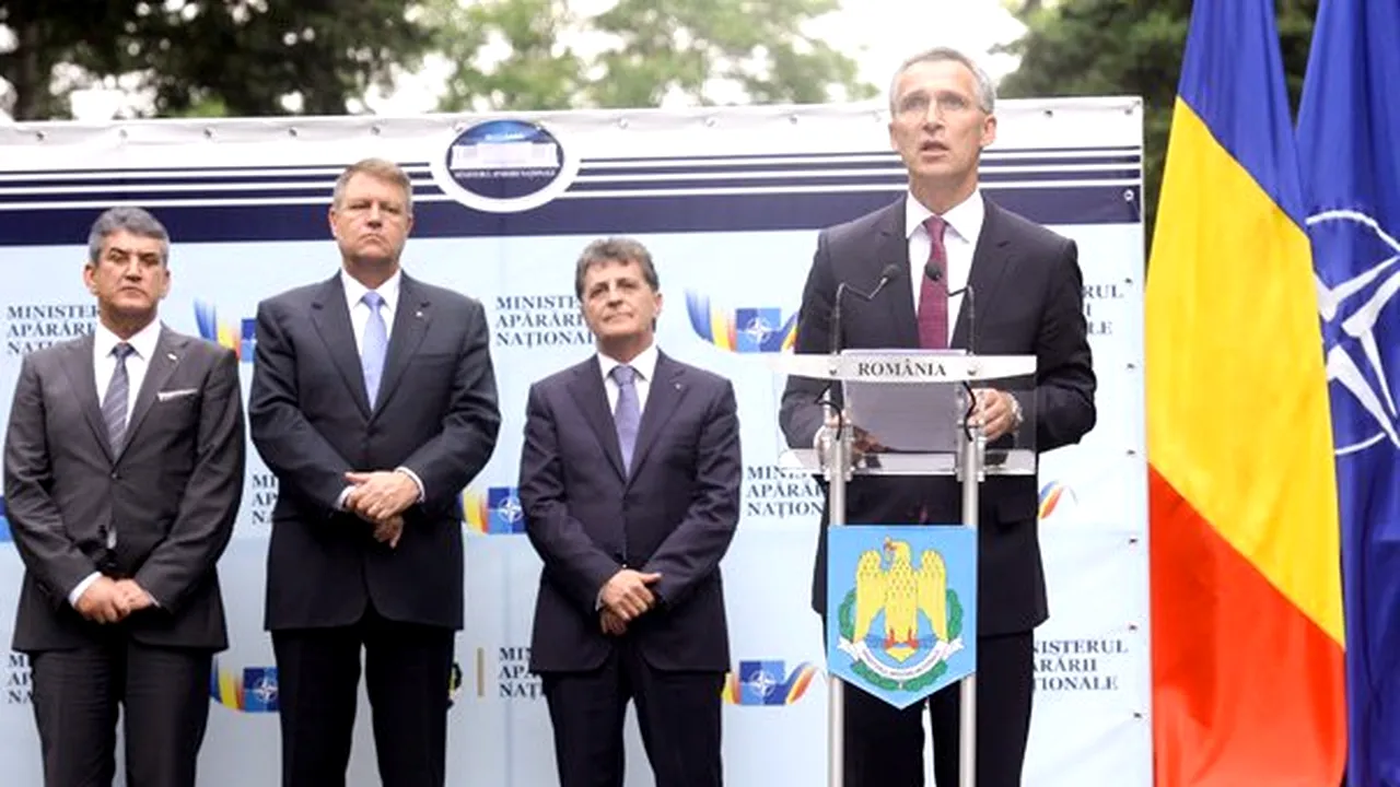 UNITATEA NATO, prima din cele şase din flancul estic vizitată de Jens Stoltenberg - FOTO