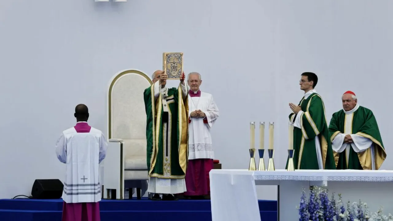 Papa Leon al XIV-lea critică ideea morții asistate, în timpul vizitei în Franța, la Lourdes