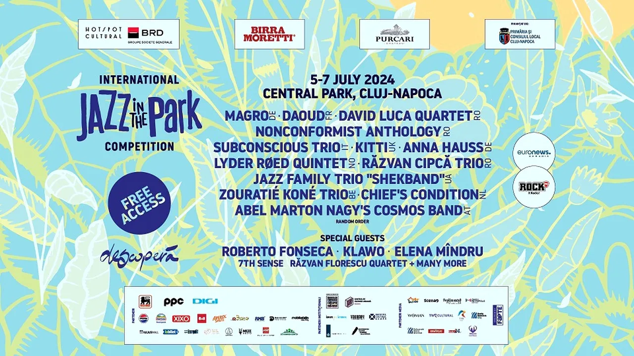 A şaptea ediţie Jazz in the Park Competition, gata de start!
