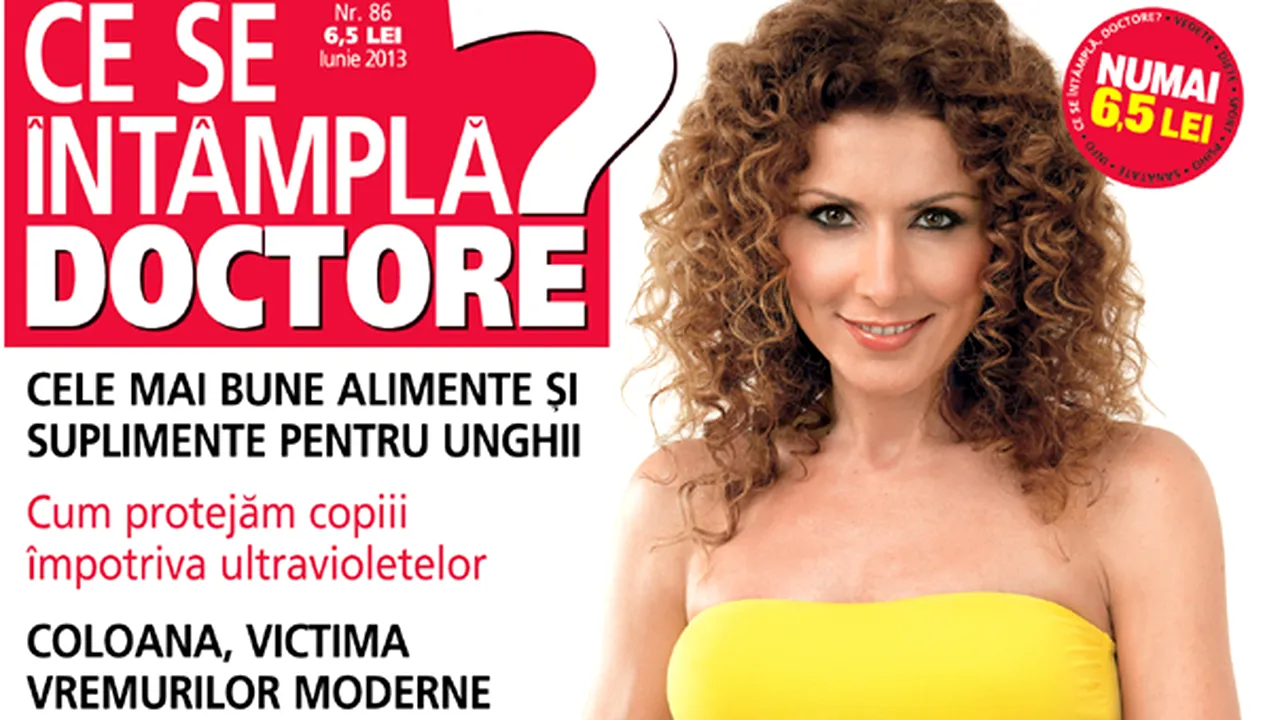 Topul sfaturilor de slăbire de la Carmen Brumă, în numărul de iunie al revistei 