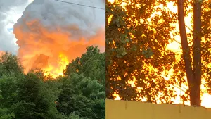 Reprezentanţii ISU au stabilit cauza incendiului din zona industrială a Constanţei