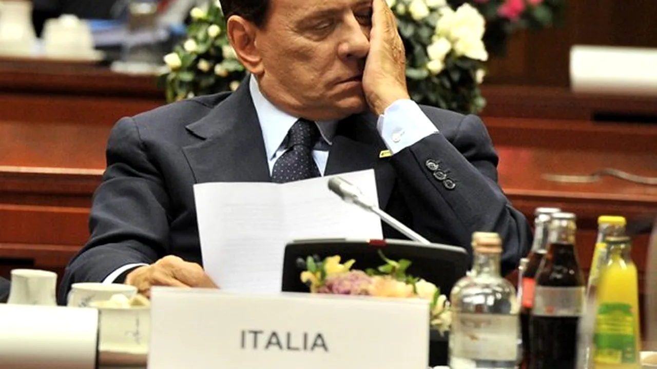 Incident în Sardinia: Berlusconi a suferit contuzii după ce a căzut la jogging
