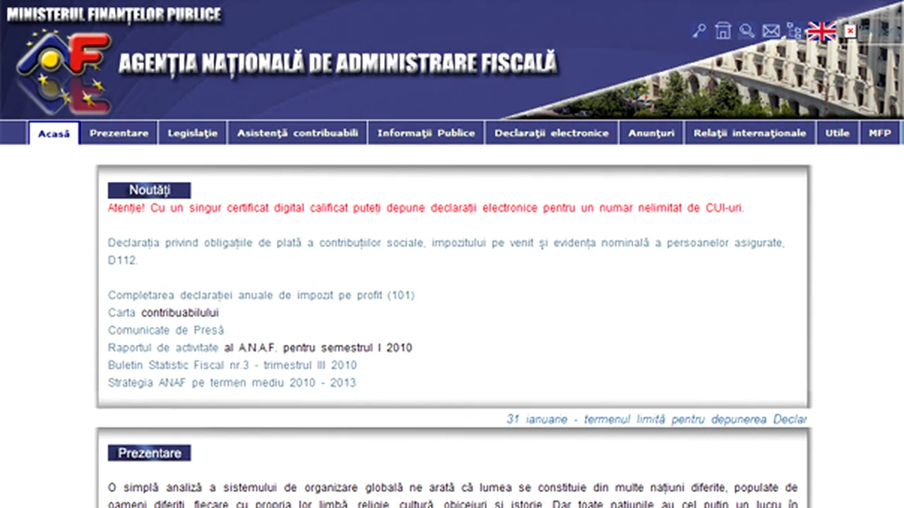 Directorul general adjunct al ANAF, Nicuşor Drăgan, acuzat de ANI de spălare de bani