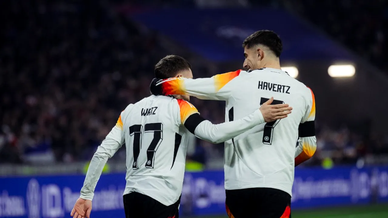 Naţionala de fotbal a Germaniei a învins Franţa în deplasare