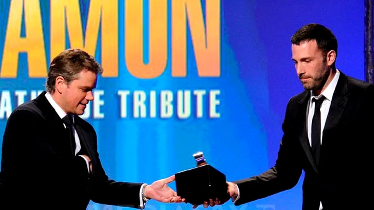 Matt Damon şi Ben Affleck vor produce un serial SF cu spioni