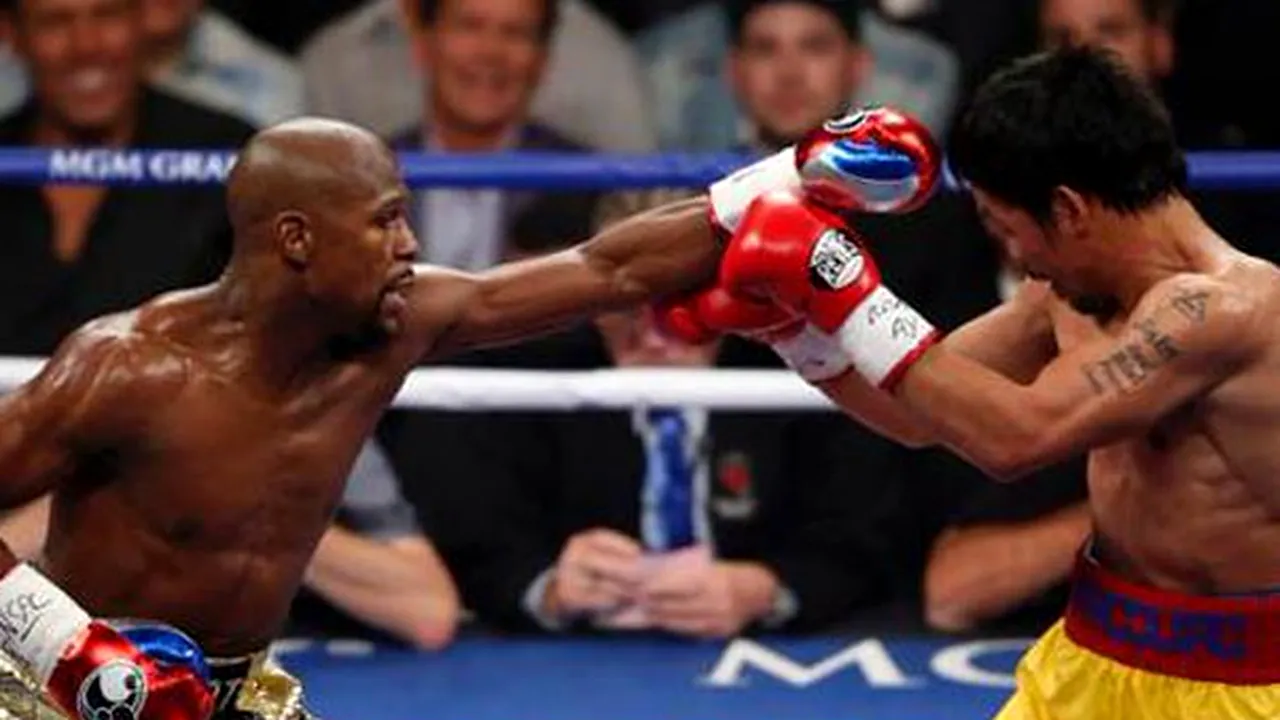 FLOYD MAYWEATHER L-A ÎNVINS PE MANNY PACQUIAO ÎN 