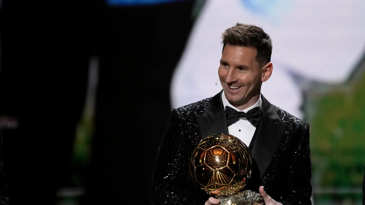 Lionel Messi a câştigat pentru a 7-a oară Balonului de Aur. Cum arată podiumul