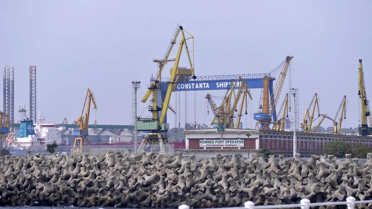 Portul Constanţa, a treia cea mai mare creştere la nivel european