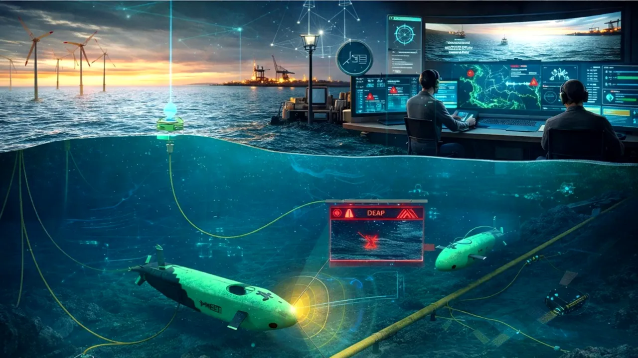 Cum funcționează platforma Deep, tehnologia care apără infrastructurile subacvatice vitale pentru economia globală