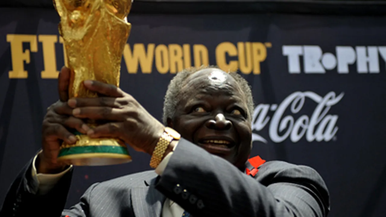 FIFA World Cup Trophy Arrives In Romania