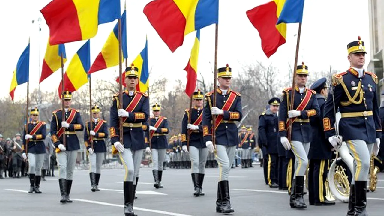 Trafic restricţionat şi rute RATB deviate sâmbătă şi luni, pentru repetiţia şi parada de 1 Decembrie. HARTA zonelor afectate şi rutele ocolitoare