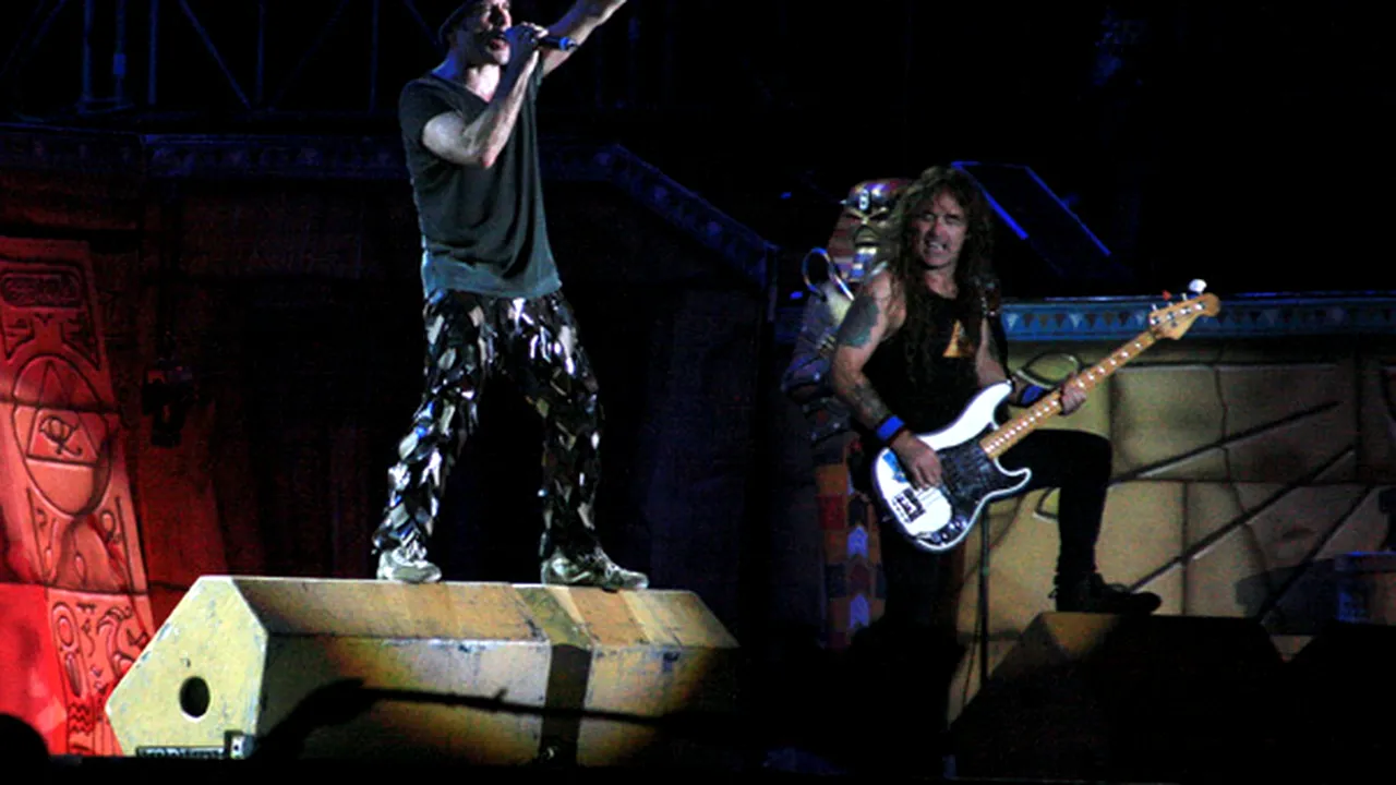 Iron Maiden concertează pe 15 august la Cluj-Napoca