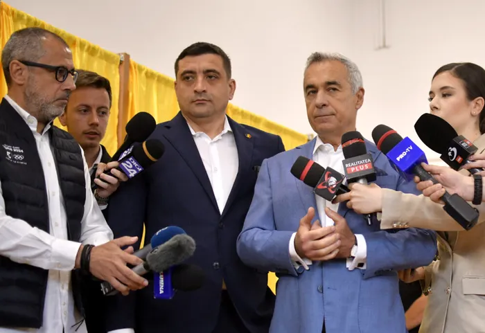 Simion și Georgescu, ultima apariție împreună înaintea votului: Facem parte dintr-o echipă cu poporul