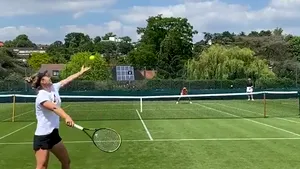 Organizatorii de la Wimbledon i-au făcut o surpriză Simonei Halep. VIDEO