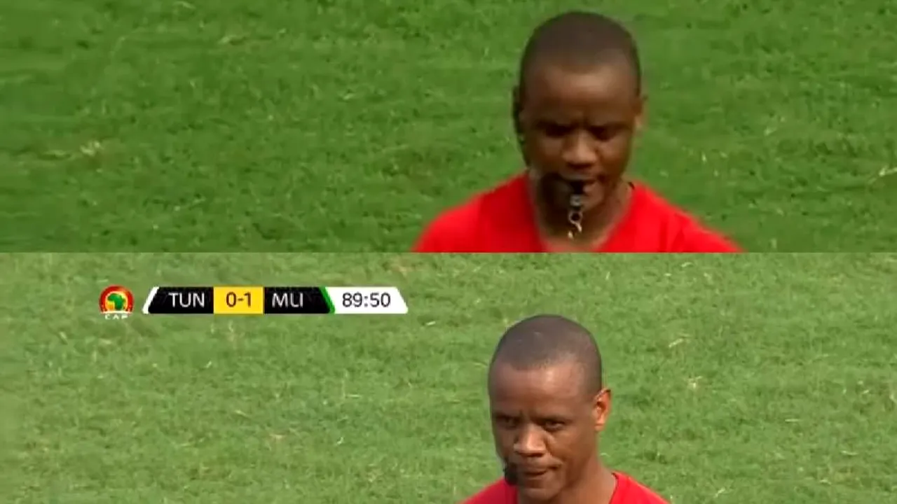 Momente de necrezut la Cupa Africii. Arbitrul a fluierat finalul meciului de două ori înaintea minutului 90