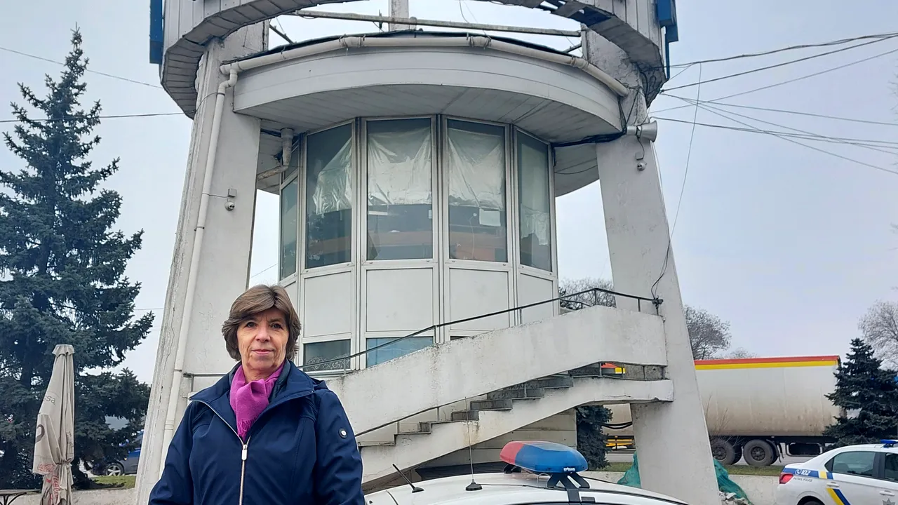 Ministrul francez de Externe, Catherine Colonna, este în vizită în oraşul ucrainean Odesa
