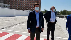 GALERIE FOTO: A fost inaugurată prima parcare supraetajată din oraşul Galaţi. Va avea şi heliport SMURD 