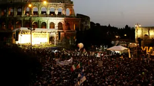Roma: Zeci de mii de persoane au manifestat împotriva Guvernului Prodi