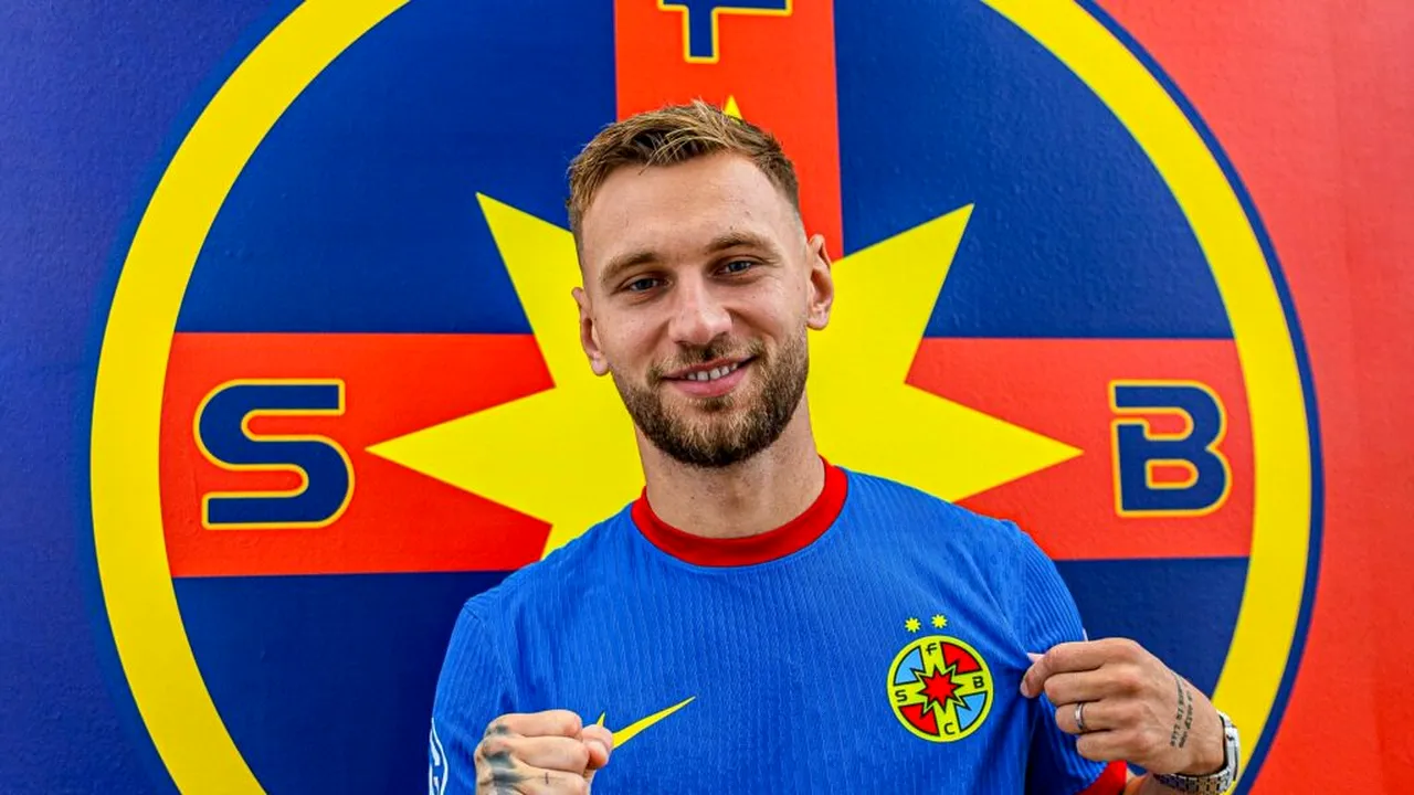 Denis Drăguș, primele declarații ca jucător al FCSB: Sunt la o echipă pe care toată lumea o iubește