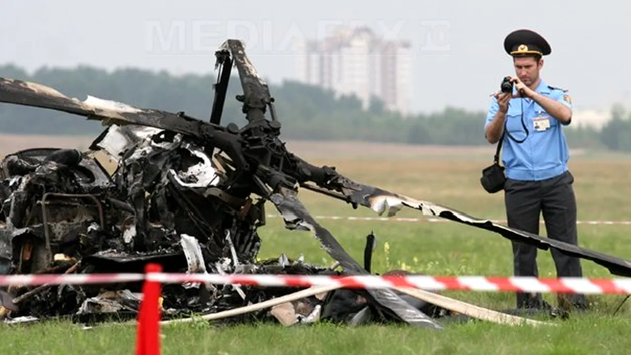 Un pilot german a murit în Belarus după prăbuşirea elicopterului într-o competiţie sportivă