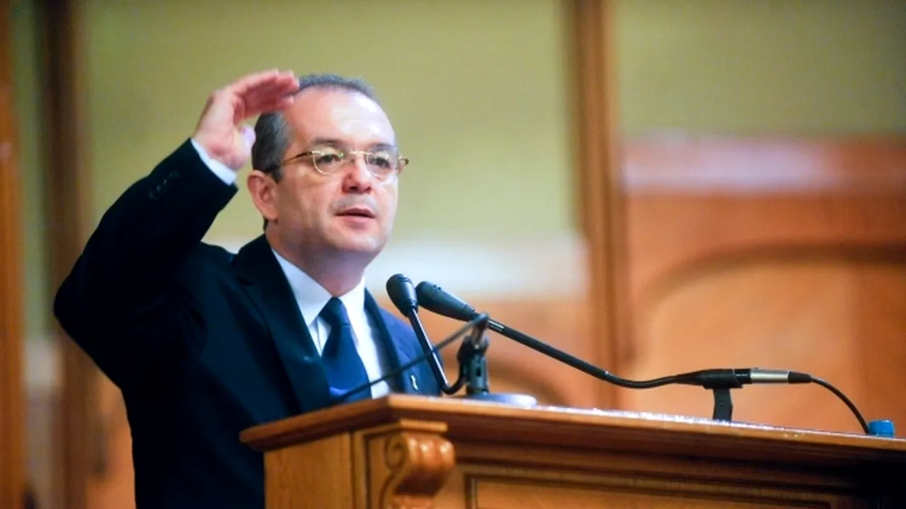 Boc: PDL nu a discutat despre pragul electoral, subiectul nu a fost abordat nici cu şeful statului