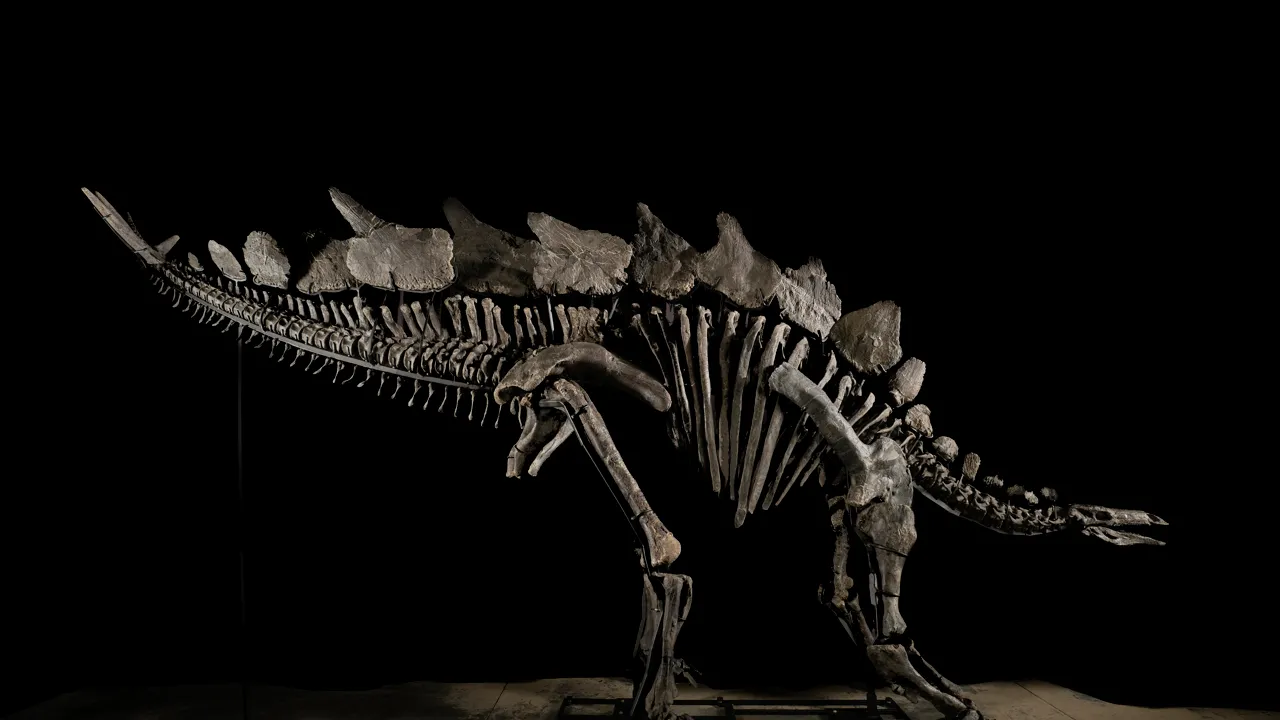 Scheletul unui dinozaur s-a vândut cu o sumă record de 44,6 milioane de dolari la New York