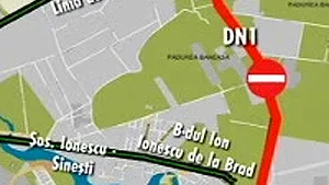 Circulaţia pe DN1 va fi închisă în noaptea de joi spre vineri