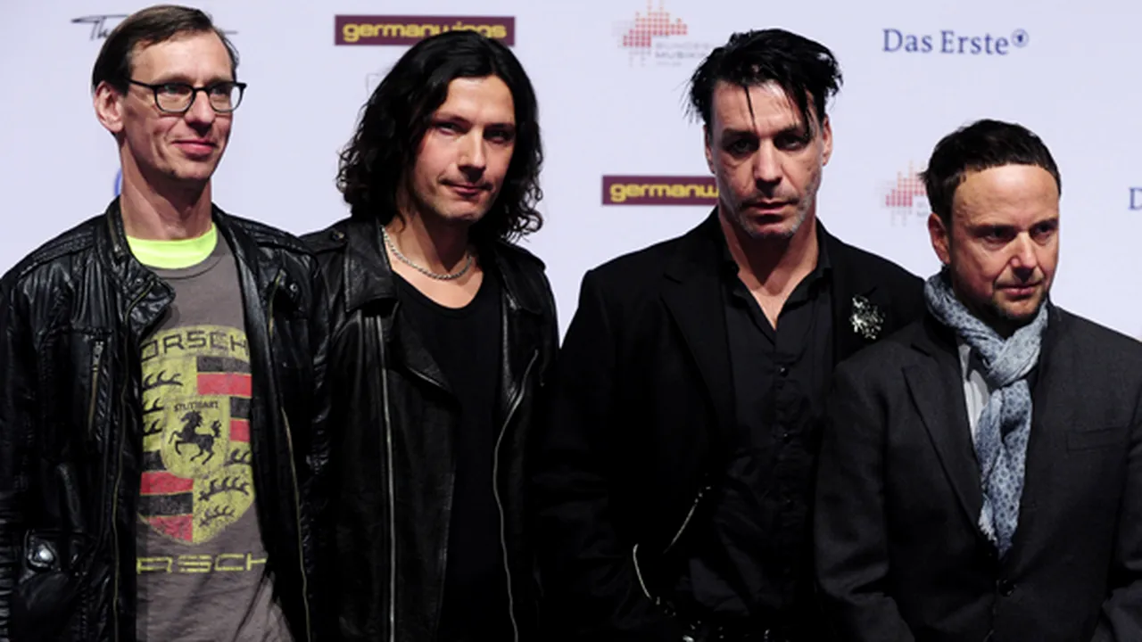 Trupa RAMMSTEIN revine în România: Germanii vor cânta la Bucureşti, pe 28 iulie 2013