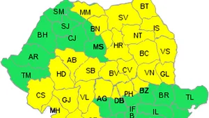 SW, NE Romania Under Weather Advisory For Snow, Rain, Blizzards