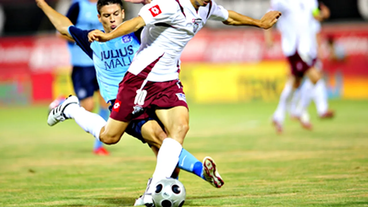 Rapid a debutat cu o victorie, scor 4-1, cu Poli Iaşi