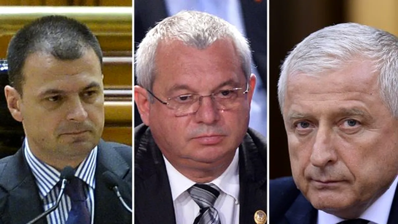 Deputaţii Mircea Roşca, Ion Diniţă şi Ioan Adam, la ICCJ, pentru judecarea propunerilor de arestare
