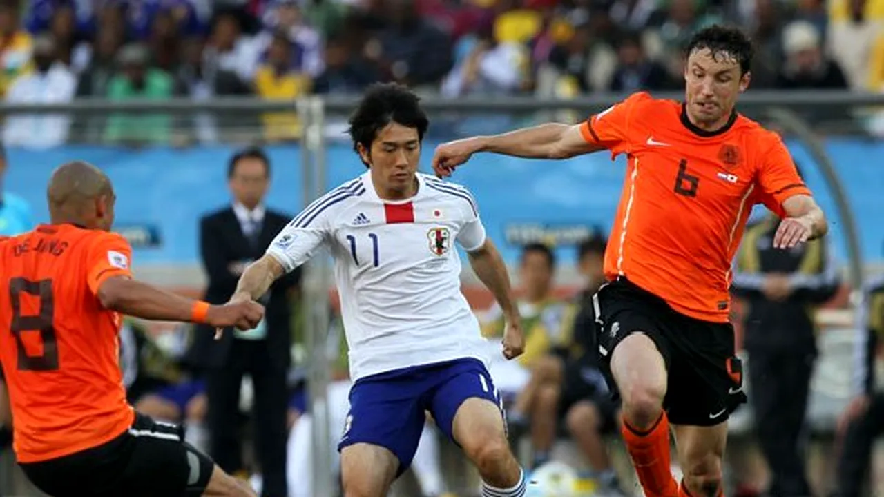 Olanda - Japonia, scor 1-0, în grupa E a Cupei Mondiale