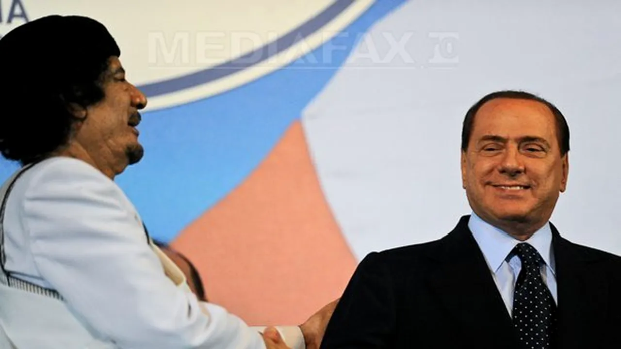 Berlusconi: Rebeliunea libiană nu a fost o mişcare populară