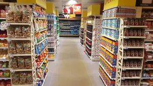 FOTO Cum arată singurul supermarket din lume care vinde produse FALSE. Proprietarilor nu le-a venit să creadă ce succes au