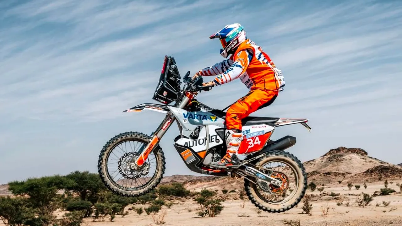 Emanuel Gyenes, locul 30 în etapa a treia a Raliului Dakar. Românul e pe doi la Original by Motul