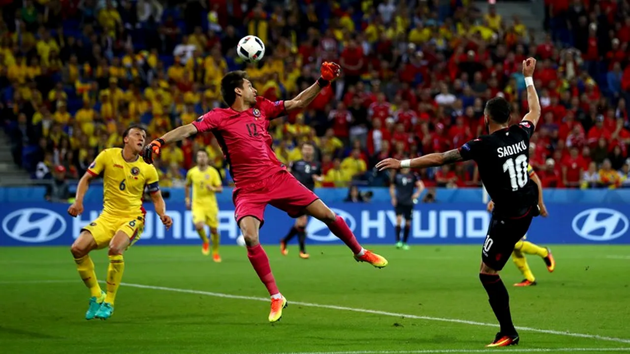 Euro 2016: UEFA a deschis procedurile disciplinare împotriva României după meciul cu Albania