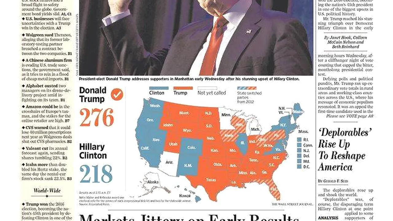 Comentarii acide la adresa presei americane care 