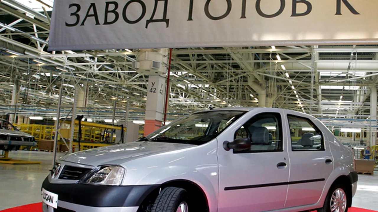 Logan - locul 3 în topul celor mai bine vândute modele în Rusia