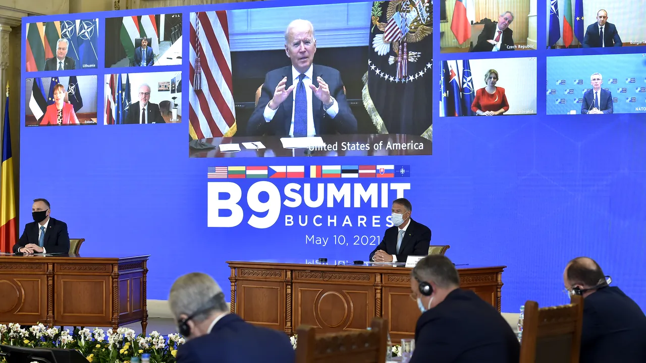 Iohannis, la consultările cu Biden: Creşterea prezenţei militare a NATO şi a SUA în România şi în zona Mării Negre