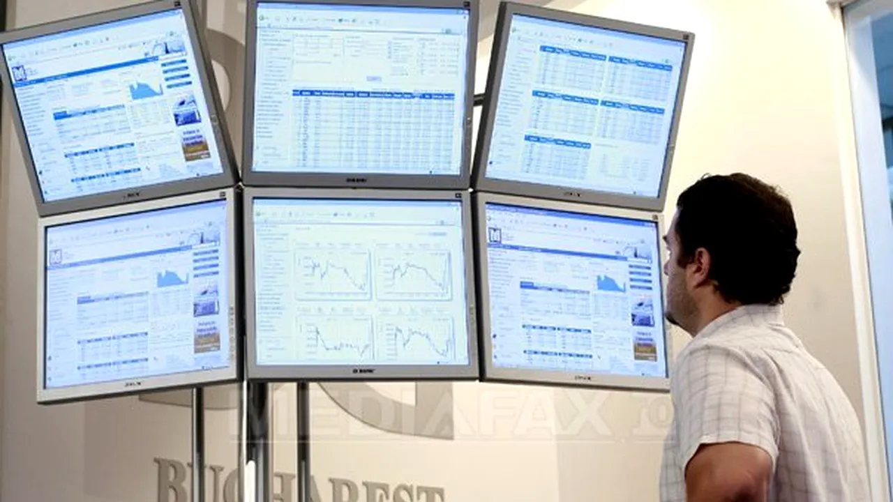 Bursa închide şedinţa în scădere cu 3,4%, după ce la mijlocul zilei se prăbuşise cu peste 12%