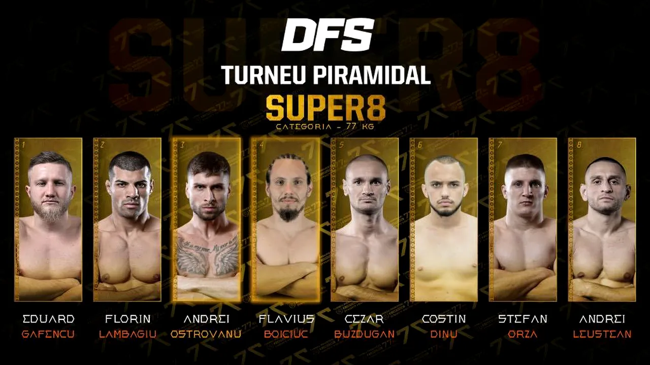 Super 8, turneul care decide cel mai bun luptător român. Ce alegeri a făcut Moroşanu

