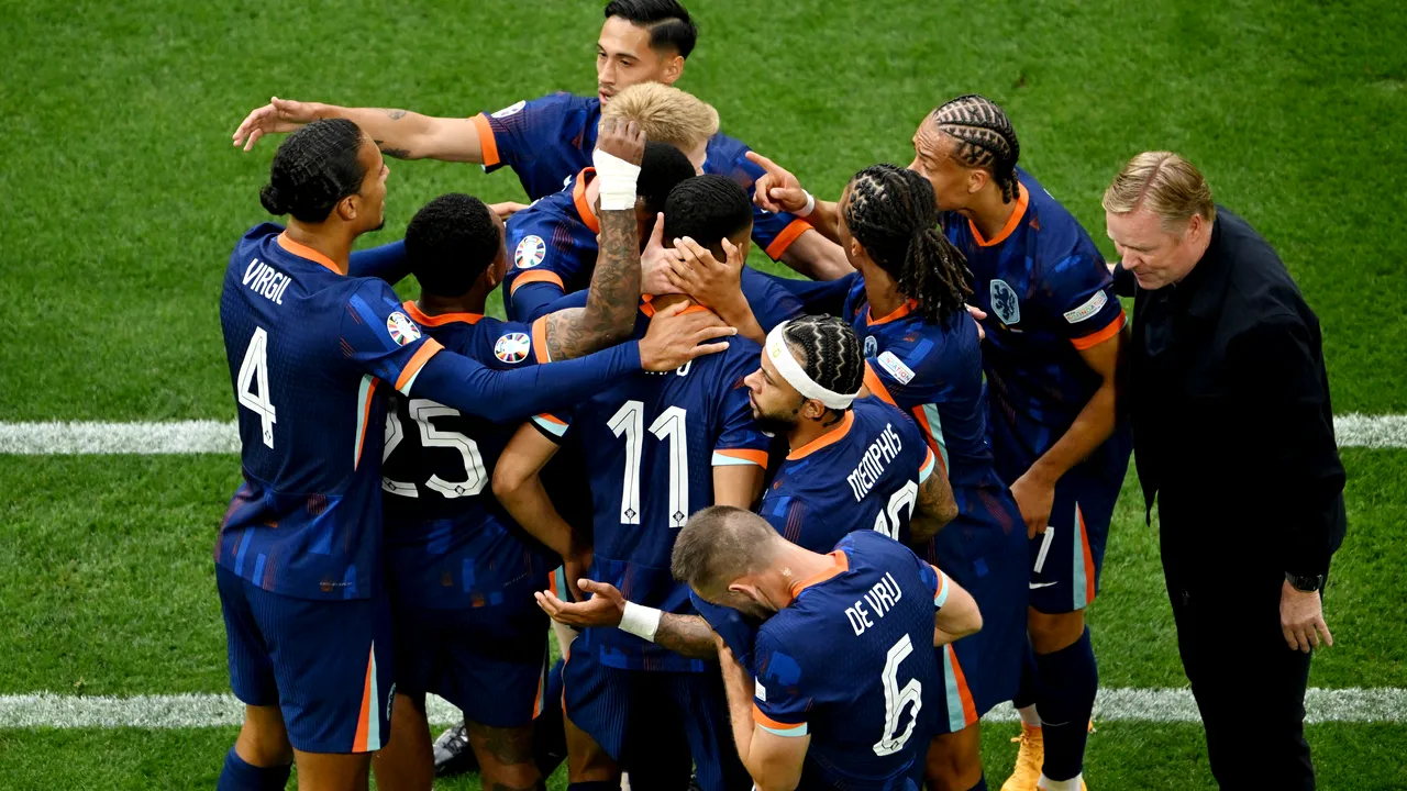 Koeman îi îndeamnă pe jucătorii olandezi să nu scadă nivelul de performanţă, după victoria cu 3-0 în faţa României