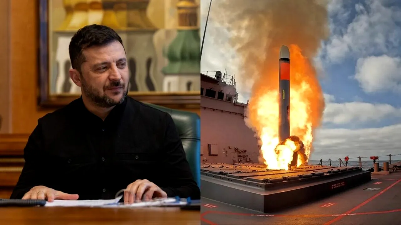 Aflat în SUA, Zelenski s-a întâlnit joi cu producătorii de rachete Tomahawk