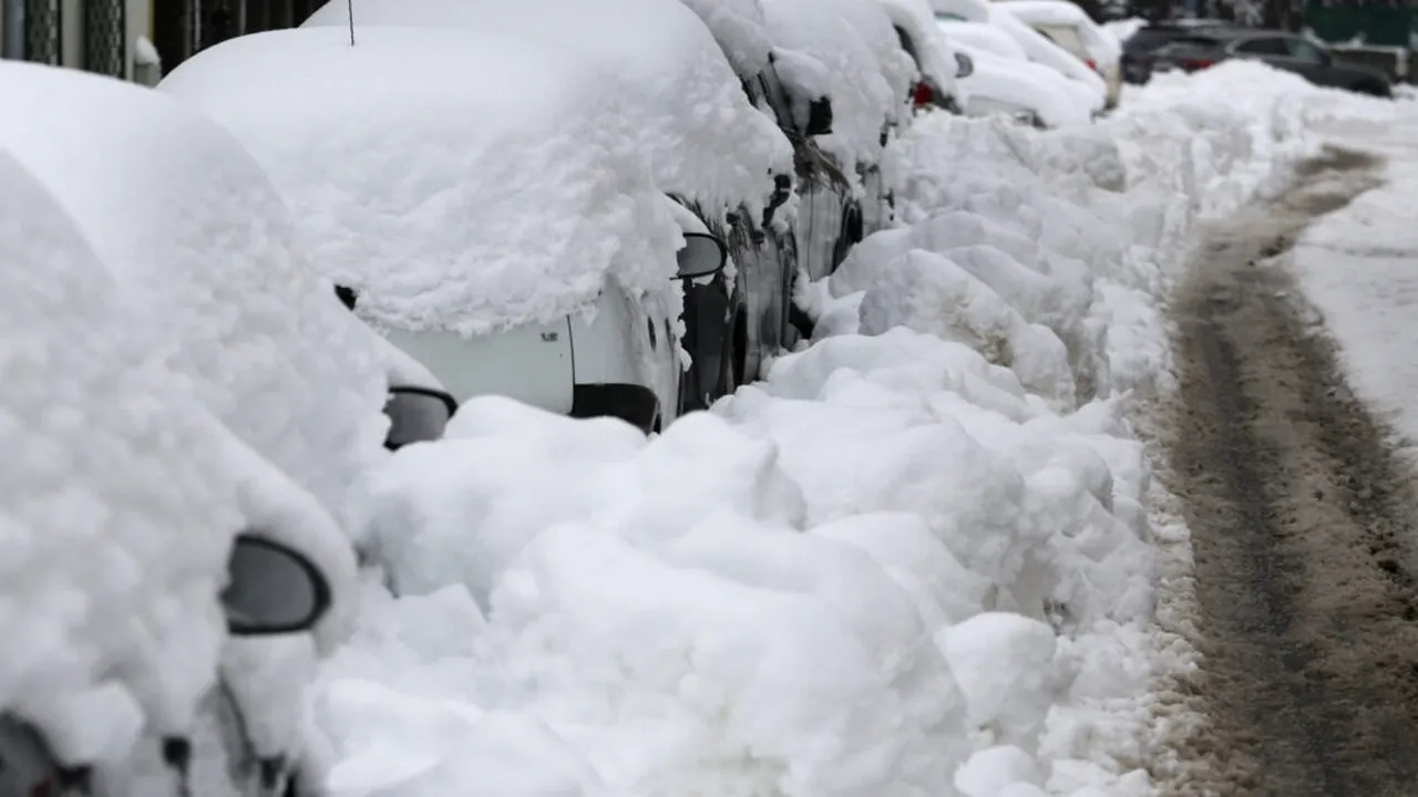 Meteo București: ploi, ninsori și ger de -7 grade. Prognoza completă ANM