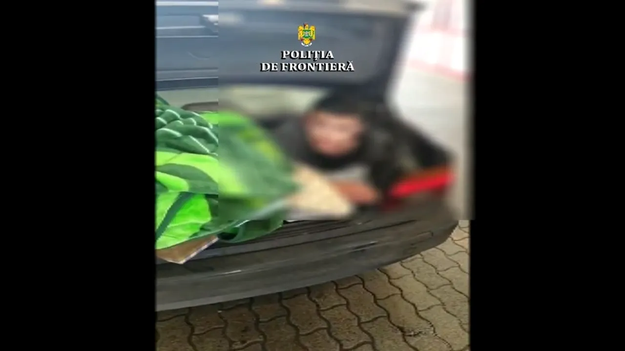VIDEO | Un copil a fost ascuns de mamă în portbagajul unei maşini, pentru a-l duce în Spania. Cum şi-a explicat femeia gestul