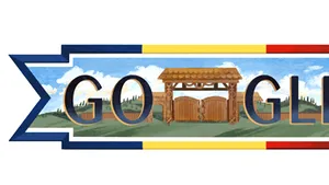 Google marchează Ziua Naţională a României printr-un logo special
